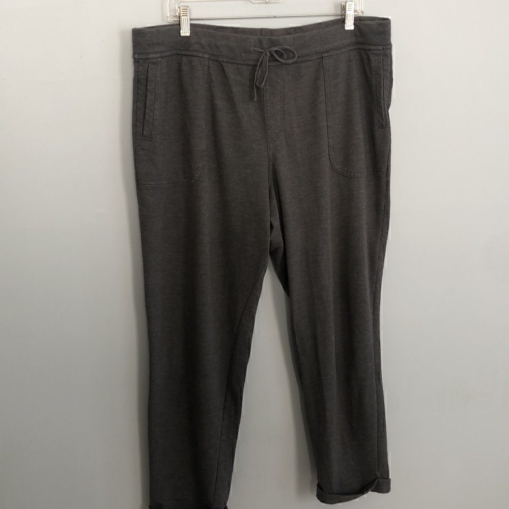 Comfy cozy Women’s size XL heathered gray Sweat pants - Picture 8 of 11
